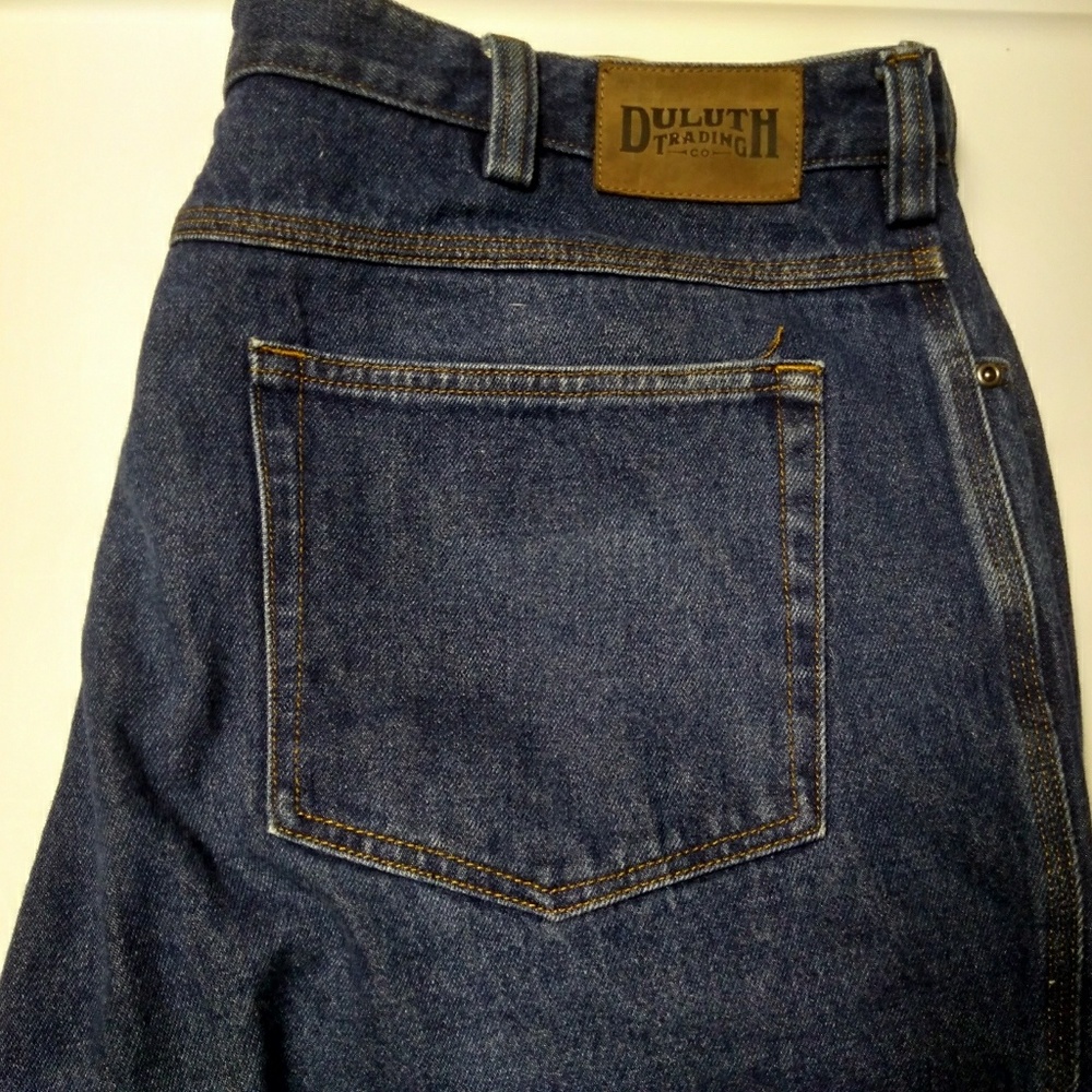 Duluth Trading Co Jeans 42x30 Dark Wash